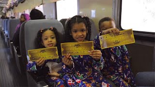 The Polar Express™ Train Ride 2019 at the BampO Railroad Museum [upl. by Obed]