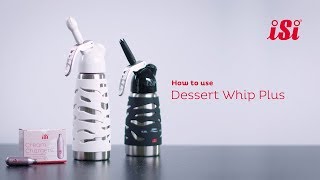 iSi Dessert Whip  How to Use Original [upl. by Ramonda99]