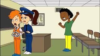 Caillou and Classic Caillou calls the Cops on Miss Martin  Rewarded [upl. by Ev451]