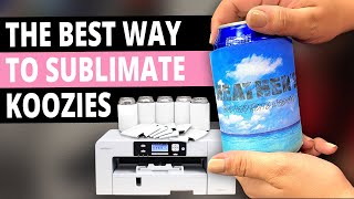 The Best Way to Sublimate Koozies [upl. by Rafaelle]