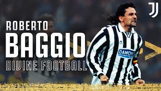 🇮🇹 Roberto Baggio  Divine Football  An Anthology of Il Divin Codino  Juventus [upl. by Scandura]