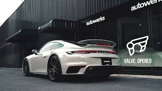 Porsche 992 Turbo S iPE Full Exhaust System [upl. by Rois]