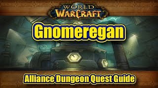 Classic WoW Gnomeregan Alliance Quest Guide [upl. by Dorn]