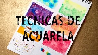 Aprende básicos de acuarela para principiantes [upl. by Obie]