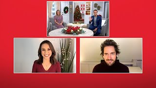 Lacey Chabert amp Will Kemp “Christmas Waltz” Interview  Home amp Family [upl. by Davena]