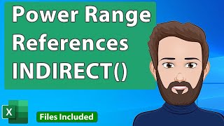 INDIRECT Function in Excel  Powerful Range References [upl. by Aholla]