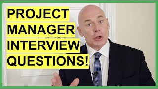 PROJECT MANAGER Interview Questions amp ANSWERS How to PASS a Project Management Job Interview [upl. by Nyltiac]