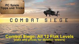 Combat Siege All 12 Flak Levels English [upl. by Carolyn]