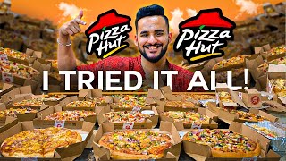 I ORDERED the entire PIZZA HUT MENU  TOO EXPENSIVE [upl. by Enyedy]