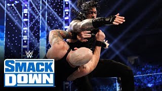 Roman Reigns amp The Usos vs King Corbin Dolph Ziggler amp Robert Roode SmackDown Jan 31 2020 [upl. by Nemrak]