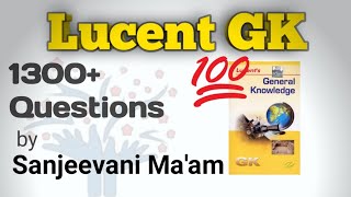 Lucent GK 1300 questions for all Government Exams full book explained Pdf [upl. by Virgilia]