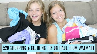 20 Shopping amp Clothing Try On Haul from Walmart  Jacy and Kacy [upl. by Alric677]