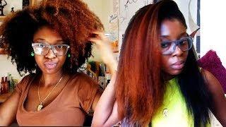 LOreal Professionnel SteamPod on Natural Hair [upl. by Doris167]