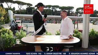 Victor Bettendorf  Post Studio Interview  LGCT Rome 2024 [upl. by Querida890]