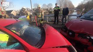 PRIO1  ONGEVAL MET BEKNELLING  BRANDWEER  DUTCH FIREFIGHTERS [upl. by Spalding]