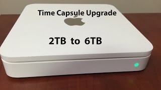 Apple Time Capsule Hard Drive replacement [upl. by Euqor705]