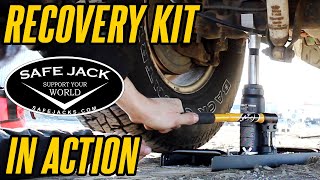 6 Ton Bottle Jack Recovery Kit  Product Demonstration [upl. by Naro]