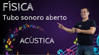 ACÚSTICA  AULA 03  TUBO SONORO ABERTO [upl. by Eentroc326]