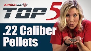 Top 5 22 Caliber Pellets [upl. by Anivahs123]