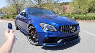 2021 Mercedes Benz AMG C63 S Coupe Start Up Exhaust Test Drive and Review [upl. by Amann]