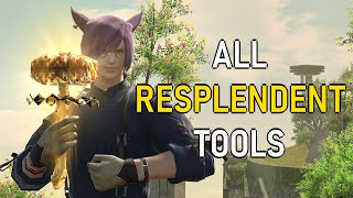 FFXIV All resplendent tools [upl. by Gigi]