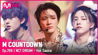 NCT DREAM  Hot Sauce Comeback Stage  엠카운트다운  Mnet 210513 방송 [upl. by Linson]