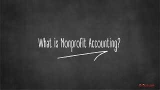 Nonprofit Accounting Basics [upl. by Airec]