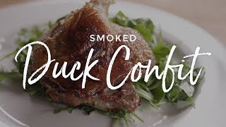 Smoked Duck Confit Recipe on the Yoder Smokers YS640 Pellet Grill [upl. by Akemehs800]