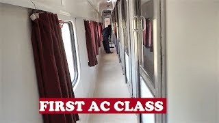 1A First AC Class Coach Interiors Ernakulam Mumbai Duronto [upl. by Ynahpets180]