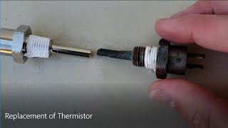 Pentair Mastertemp 400 Replacement of Thermistor [upl. by Dido]