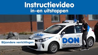 Instructievideo  In en uitstappen  DON Opleidingen [upl. by Enylodnewg]