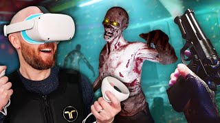 This New CoOp VR Zombie FPS Is INTENSE [upl. by Cal]