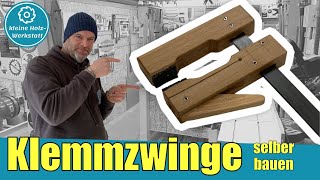 Zwingen selber bauen⎜kleine holzwerkstatt [upl. by Sillyhp644]