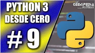 Curso Python 3 desde cero 9  Entrada de datos desde el teclado [upl. by Frech492]