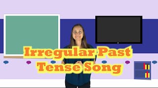 Irregular Past Tense Verbs Song  Songs for Speech Therapy and ELD [upl. by Ahsilrak473]