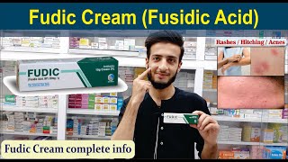 Fudic Cream Fusidic Acid  Uses Side Effects Application  Complete info  O Beauty Dose [upl. by Gaile346]