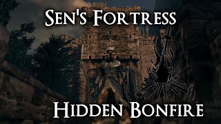 Hidden Bonfire Location Sens Fortress  DS Remastered [upl. by Ynnot]