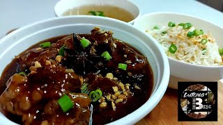 Beef pares  Easy beef recipe ParesGarlic rice [upl. by Tarttan461]