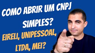 Como Abrir um CNPJ Simples Nacional  do ZERO ao Faturamento [upl. by Navetse]