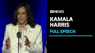 I will not be the last Kamala Harris message to women and people of colour  ABC News [upl. by Aisa]