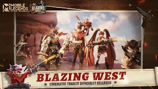 Blazing West  Cinematic Trailer  Mobile Legends Bang Bang [upl. by Margarida]