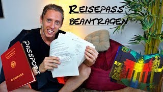 Reisepass beantragen • Weltreise Vorbereitung 5 [upl. by Kimura]