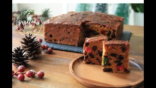 Ultimate Moist Christmas Fruit Cake [upl. by Ormand]