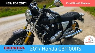 2017 Honda CB1100RS  First Ride and Review [upl. by Yelyab]