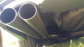 Bmw e46 330d straight pipe sound [upl. by Ennairoc]