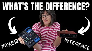 Audio Interface vs Mixer  What is the Difference [upl. by Seidnac]