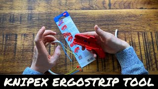 Knipex Ergostrip Cable Stripping Tool Review [upl. by Tterej]