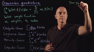 Gaussian Quadrature  Lecture 40  Numerical Methods for Engineers [upl. by Ynots]