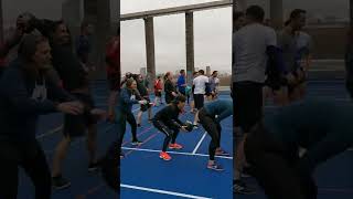 Bootcamp Team Game  Squat Race [upl. by Durante]