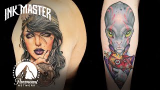 Best Coverup Tattoos  Ink Master [upl. by Bate]